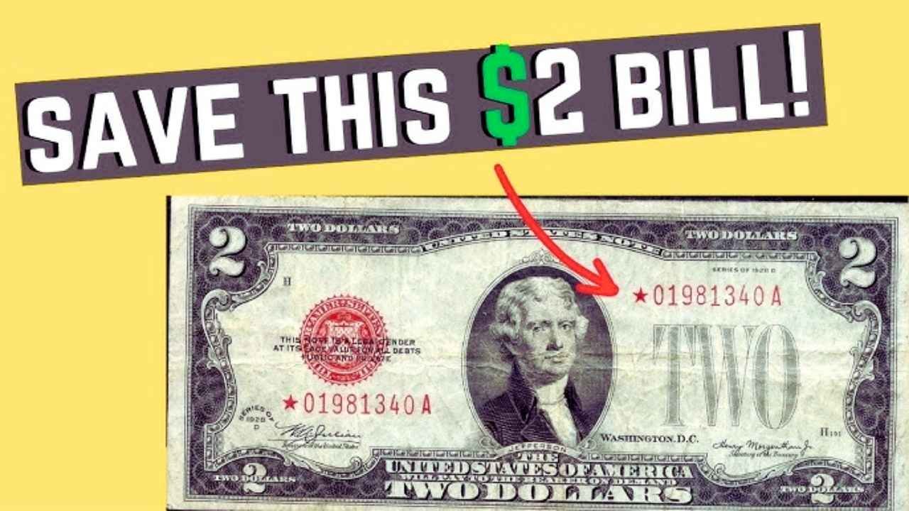 Rare $2 Bill in Change Worth a Staggering $2.612 Million