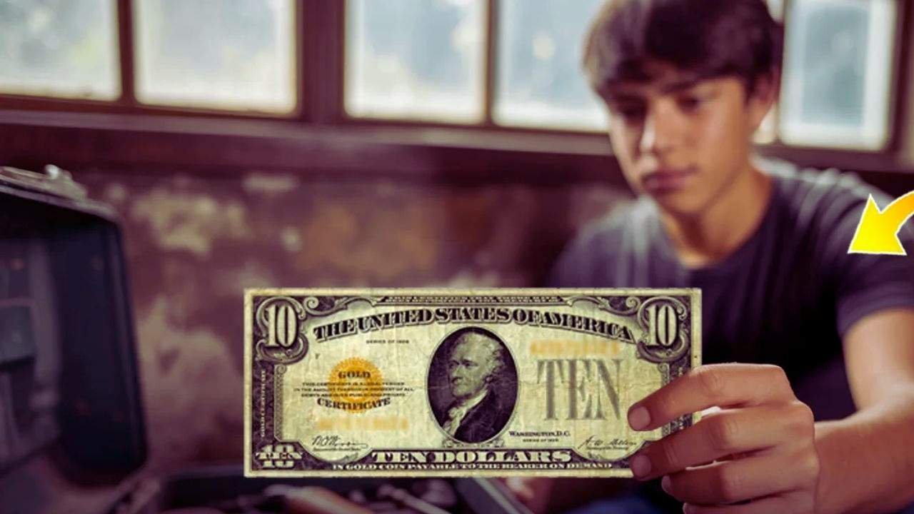 Teen’s $10 Gold Certificate Find Ignites Collector Craze